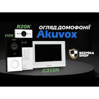 IP-панель виклику 2 Мп Akuvox R20K Black