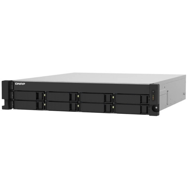 Система зберігання даних QNAP TS-832PXU-RP-4G з 8 відсіками для дисків, 4GB RAM, стійкове виконання 2U