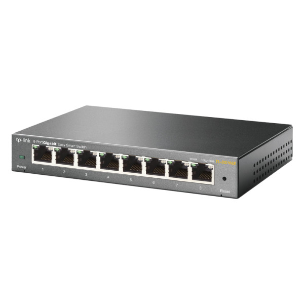 Комутатор TP-Link EasySmart TL-SG108E 8-портовий керований