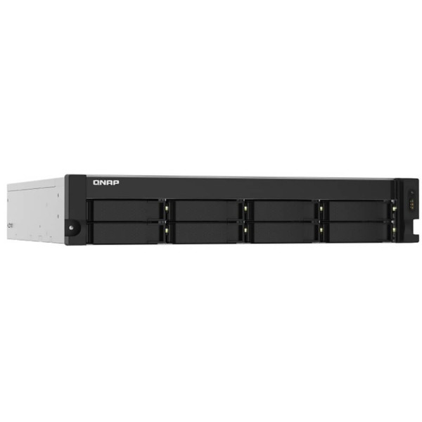 Система зберігання даних QNAP TS-832PXU-RP-4G з 8 відсіками для дисків, 4GB RAM, стійкове виконання 2U