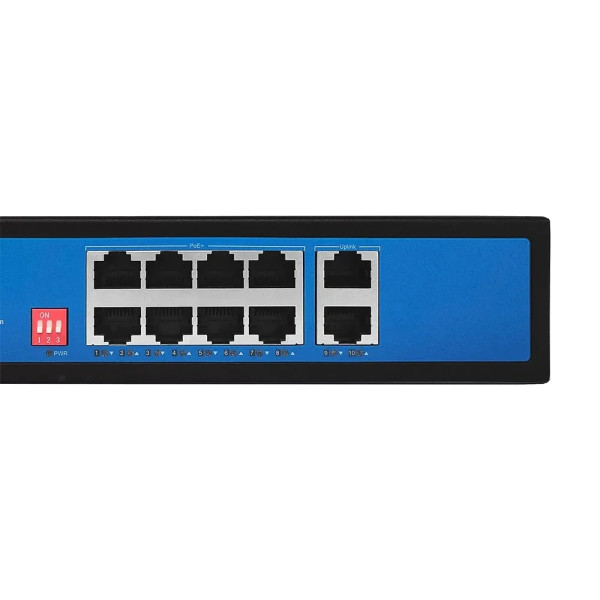 Некерований 10-портовий PoE-комутатор Ewind EW-S1910G-AP з 8 портами PoE