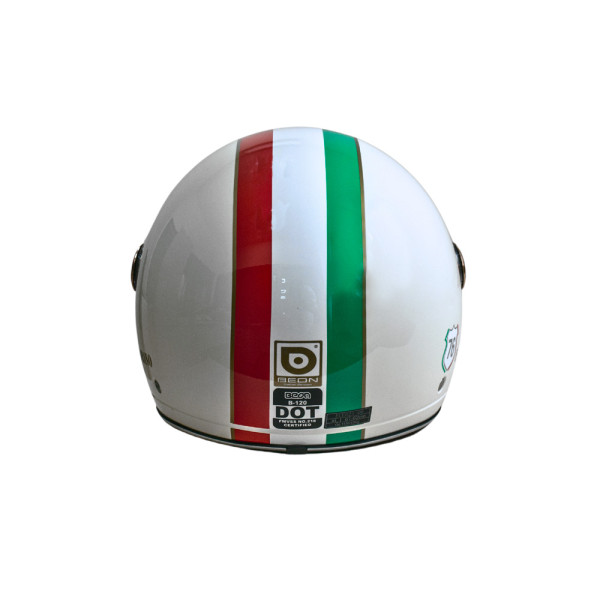 Мотошолом відкритий Beon B-120 IMOLA SHINY CREAM (глянець кремовий), розмір L