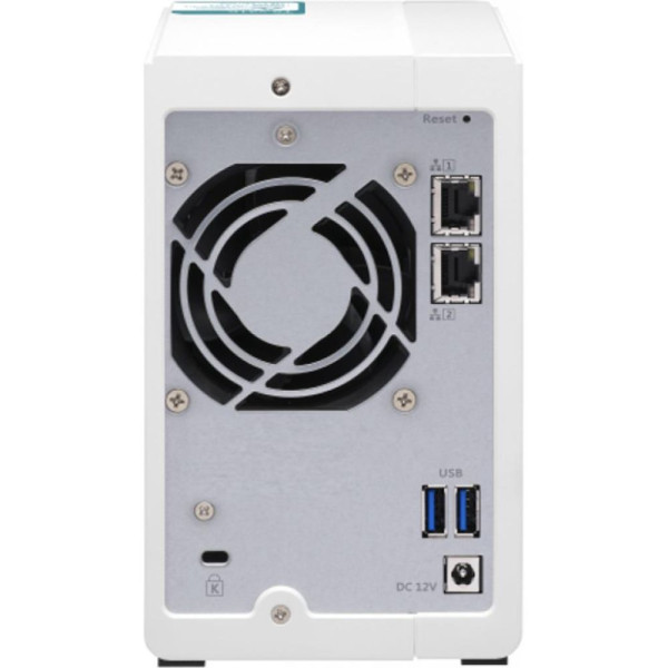 Система зберігання даних QNAP TS-231K з 2 відсіками для дисків, 1GB RAM, настільне виконання