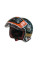 Мотошолом відкритий Beon B-108A ABS MOTO SHINY BLACK/GOLD (глянець чорний/золотий), розмір L