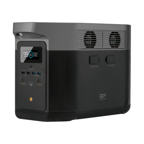 Комплект EcoFlow DELTA Max(2000) + DELTA Max Extra Battery зарядна станція та додаткова батарея