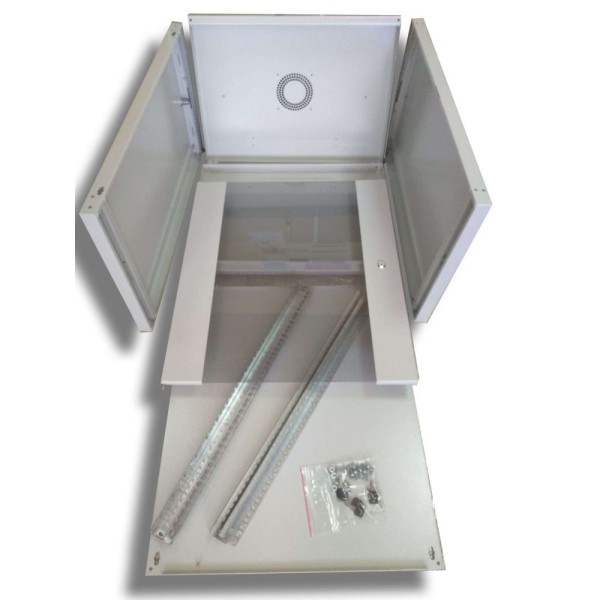 Шафа серверна Hypernet 15U 600 x 600 WMNC66-15U-FLAT для мережевого обладнання