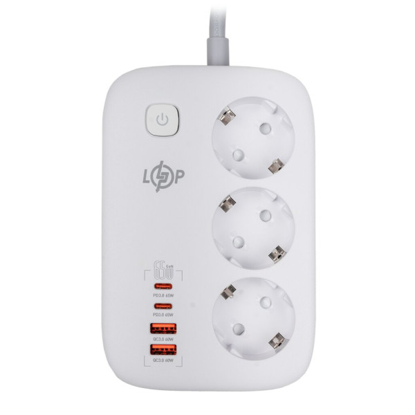 Мережевий фільтр LogicPower F65WG4