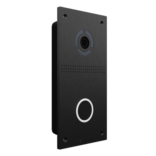 IP панель виклику Bas-IP AV-05FD black з безконтактною кнопокою виклику