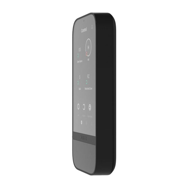 Клавіатура Ajax KeyPad TouchScreen black бездротова з сенсорним екраном