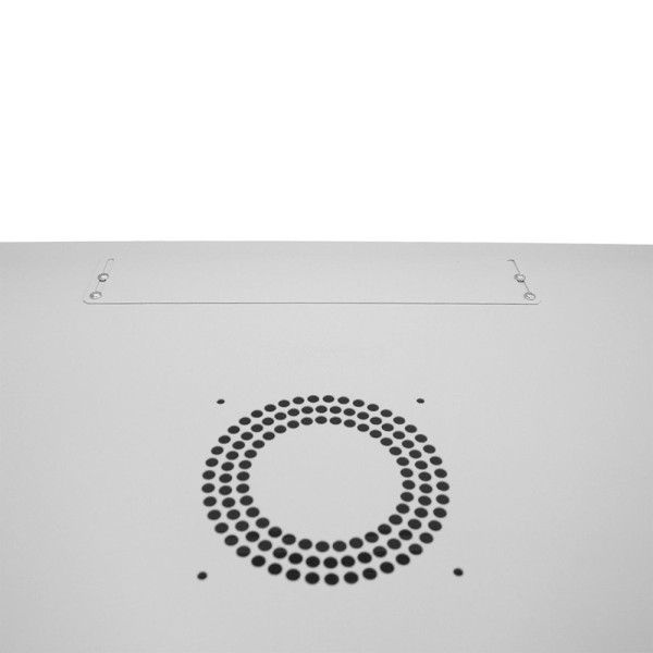 Шафа серверна SteelNet 6U 600 x 350 для мережевого обладнання (скло, сірий)