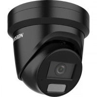 IP-відеокамера 4 Мп Hikvision DS-2CD2347G2H-LIU(eF) (2.8мм) BLACK з подвійним підсвічуванням для системи відеонагляду