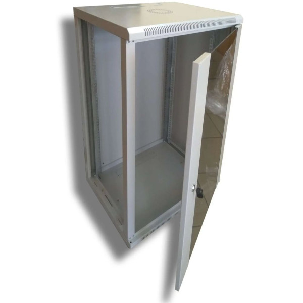 Шафа серверна Hypernet 18U 600 x 600 WMNC66-15U-FLAT для мережевого обладнання