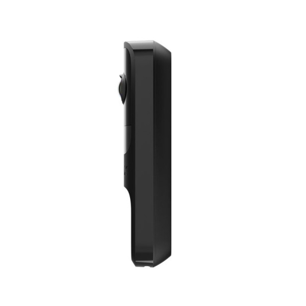 Відеодзвінок Ajax DoorBell black з вбудованим штучним інтелектом, ІЧ-сенсором та керуванням у застосунках