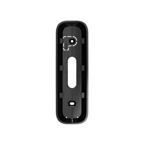 Відеодзвінок Ajax DoorBell black з вбудованим штучним інтелектом, ІЧ-сенсором та керуванням у застосунках