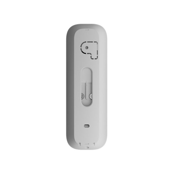Відеодзвінок Ajax DoorBell white із вбудованим штучним інтелектом, ІЧ-сенсором та керуванням у застосунках