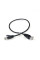 Патч-корд Hypernet PC-UTP-05M 0.5м литий чорний UTP RJ45 кат. 5Е