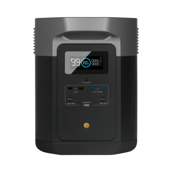 Комплект EcoFlow DELTA Max(2000) + DELTA Max Extra Battery зарядна станція та додаткова батарея