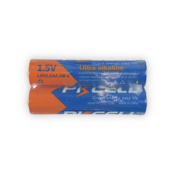 Батарейка PKCELL Ultra Alkaline AAA LR03 1.5V, 2шт./плівка