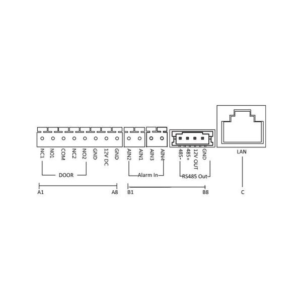 IP-відеопанель 2 Мп Hikvision DS-KD8003-IME1/NS для IP-домофонів