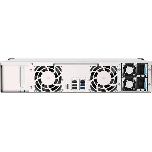 Система зберігання даних QNAP TS-1253DU-RP-4G з 12 відсіками для дисків, 4GB RAM, стійкове виконання 2U