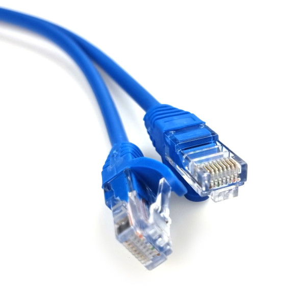 Патч-корд Hypernet PC-UTP-05M 0.5м литий синій UTP RJ45 кат. 5Е