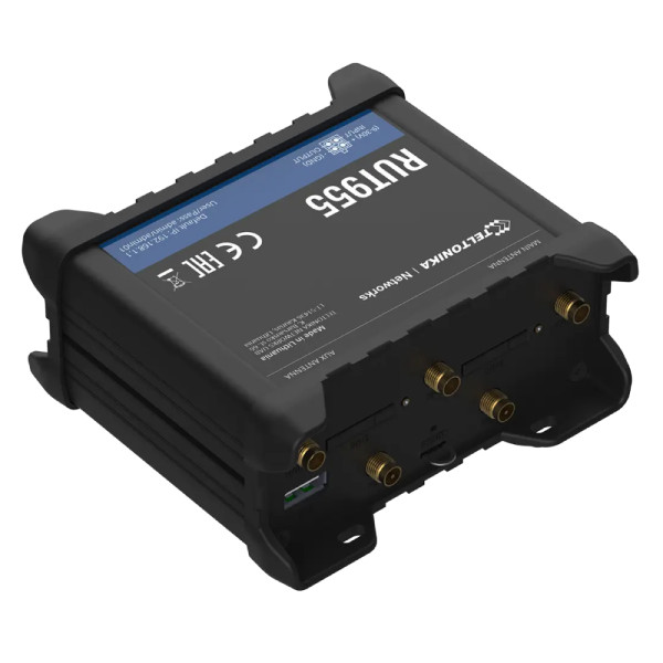 Бездротовий маршрутизатор Teltonika RUT955 N300, 1xFE WAN, 3xFE LAN, 2xSIM, 4G/LTE.Cat4 (RUT955T033B0)