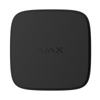 Бездротовий пожежний датчик Ajax FireProtect 2 RB black з сенсором температури зі змінними батареями