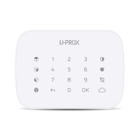 Бездротова сенсорна клавіатура U-Prox Keypad G4 для чотирьох груп