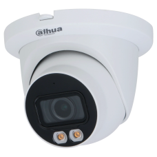 IP відеокамера 4 МП WizMind з білим LED світлом та мікрофоном Dahua DH-IPC-HDW5449TM-SE-LED (3.6мм)