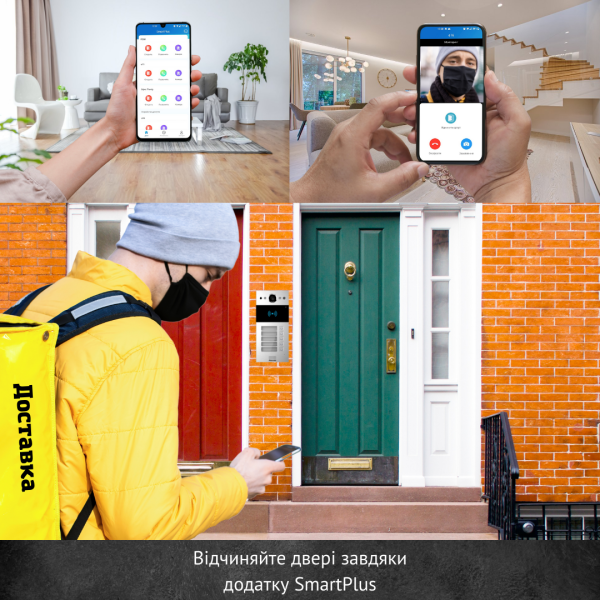 R20B - П'ятиабонентна панель виклику, Багатоабонентна