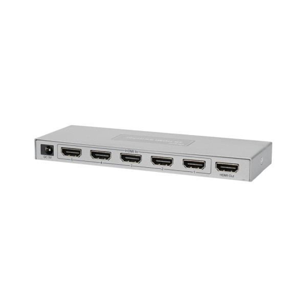 Комутатор 4K HDMI 5x1 Dtech DT-7451