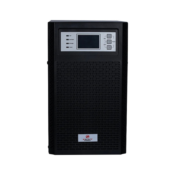Джерело безперебійного живлення Kraft KRF-T3000VA/3KW(LCD)Ex Pro Online UPS під зовнішній акумулятор