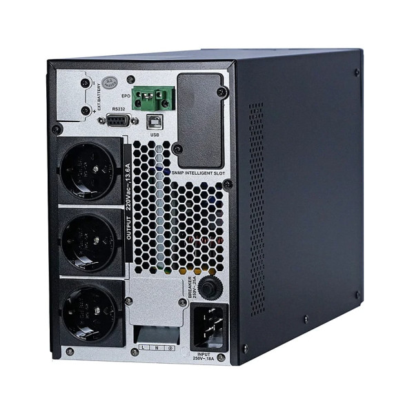 Джерело безперебійного живлення Kraft KRF-T3000VA/3KW(LCD)Ex Pro Online UPS під зовнішній акумулятор