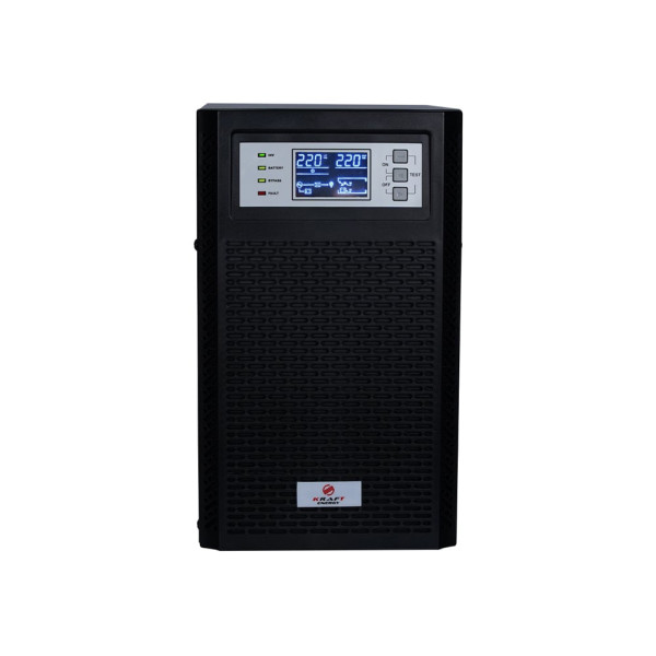 Джерело безперебійного живлення KRF-T3000VA/2400W(LCD) Pro Online UPS Kraft
