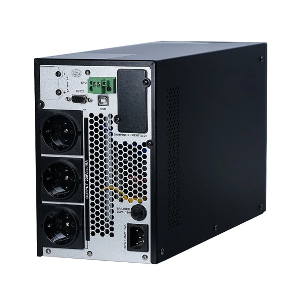 Джерело безперебійного живлення Kraft KRF-T2000VA/2KW(LCD)Ex Pro Online UPS під зовнішній акумулятор