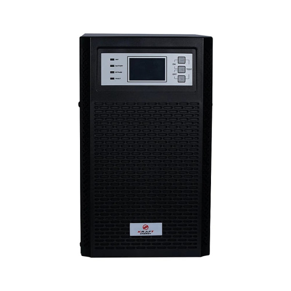 Джерело безперебійного живлення Kraft KRF-T10KVA/10KW(LCD)Ex Pro Online UPS під зовнішній акумулятор