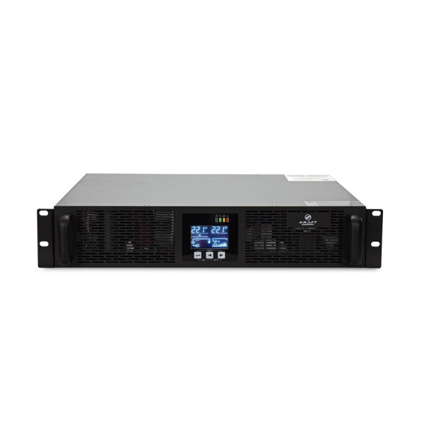 Джерело безперебійного живлення Kraft KRF-RM/1000VA/1KW/Ex Pro Online UPS під зовнішній акумулятор