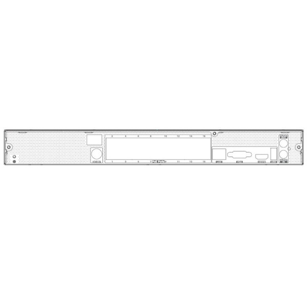 IP-відеореєстратор 16-канальний 8Mp TVT TD-3116B2-16P (112-112)