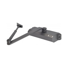 Дверний доводчик Dortec DT-64H Graphite з фіксацією дверей у відчиненому положенні