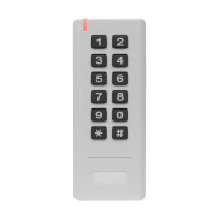 Клавіатура бездротова зі зчитувачем EM-Marine Trinix TRK-2201WR White