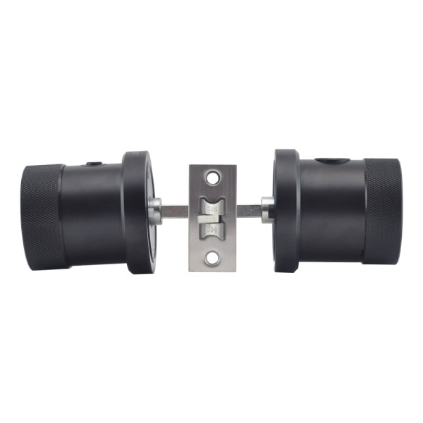 Замок біометричний автономний Trinix TRL-5106BTF Black з Bluetooth, зчитувачем відбитків пальців і карт Mifare