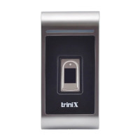 Біометричний антивандальний термінал Trinix TRR-1102MFI(WF) зі зчитувачем відбитків пальців і карт Mifare