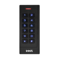 Клавіатура з WiFi, з контролером і зчитувачем Mifare Trinix TRK-1103MI(WF)
