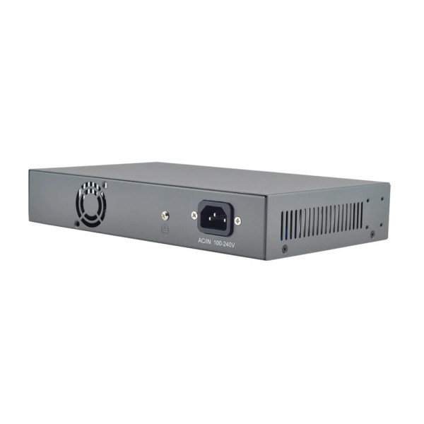 PoE-комутатор 10-портовий гігабітний NVC-1008G