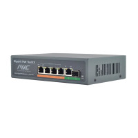 PoE-комутатор 6-портовий гігабітний NVC-604Gs