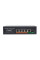 PoE-комутатор 6-портовий гігабітний NVC-604Gs