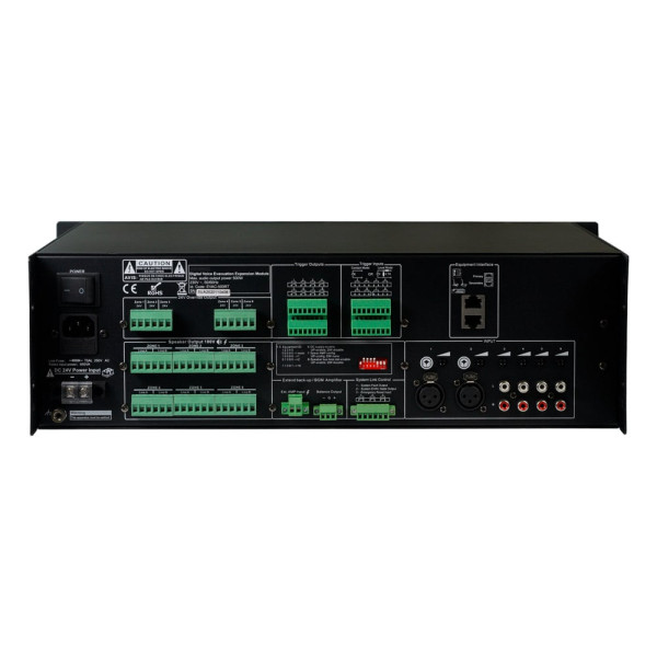 Розширювач зон CMX EVAC-500RT, 6 зон, 19"