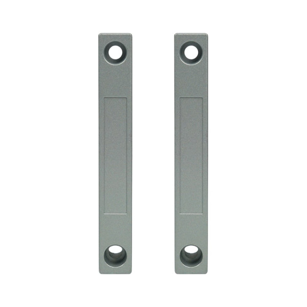 Датчик відчинення магнітоконтактний накладний Trinix СМК 1-1М Silver на металеві поверхні