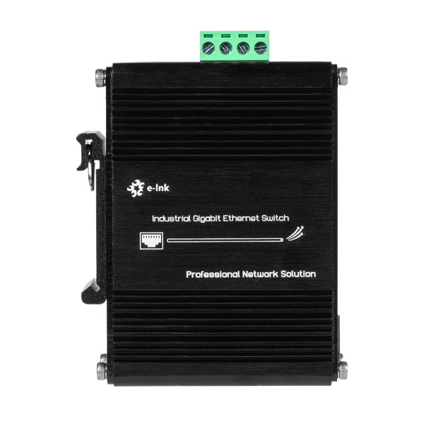 PoE-комутатор 5-портовий E-LINK LNK-IMC104GP-SFP IN 12-48V