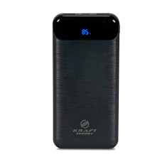 Повербанк 10000mAh Power Bank Kraft TPB-2010 Black 22.5W QC3.0